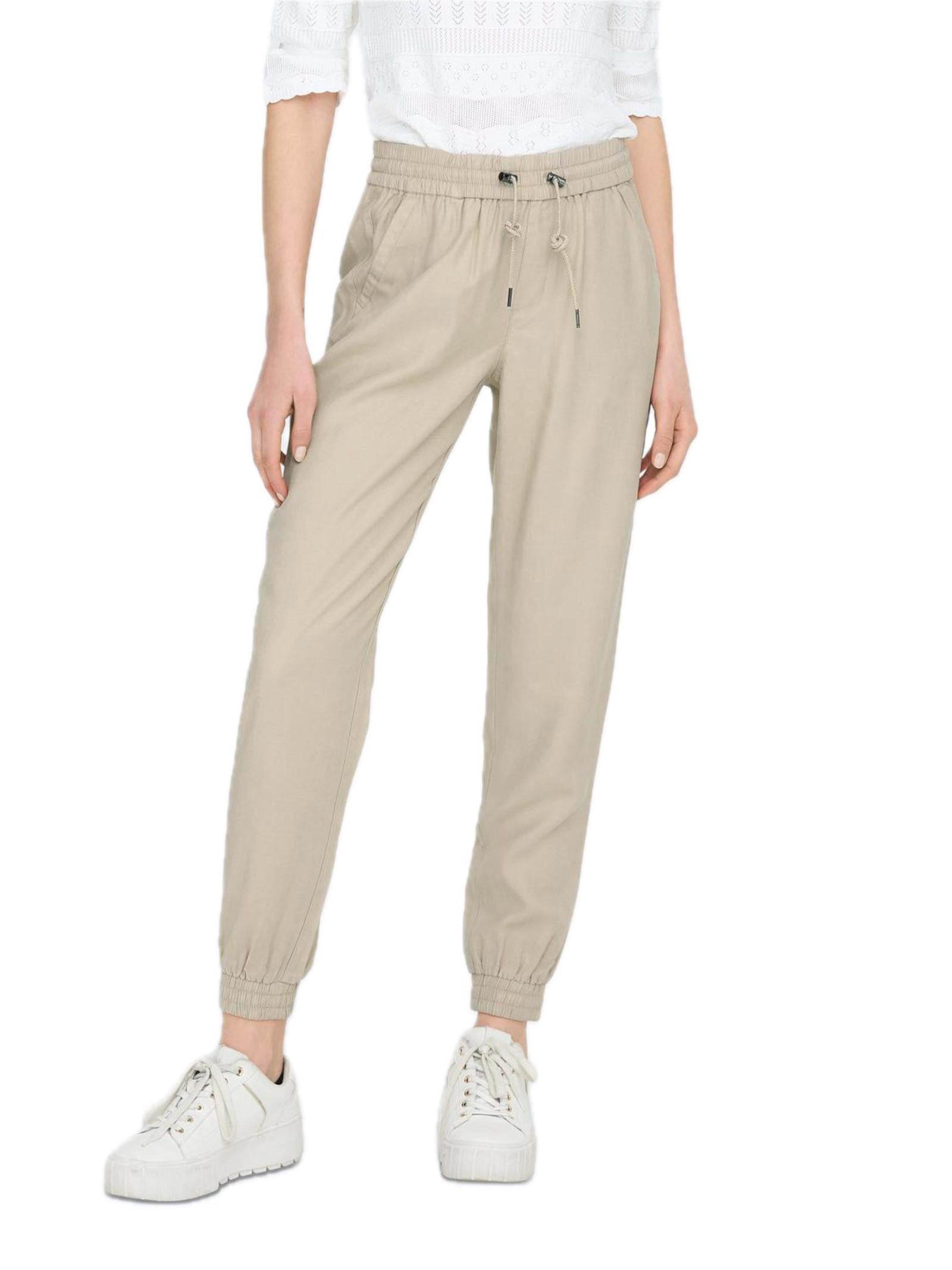 Pantalone Only Beige con polsino 15203946 /Humus ONLY 