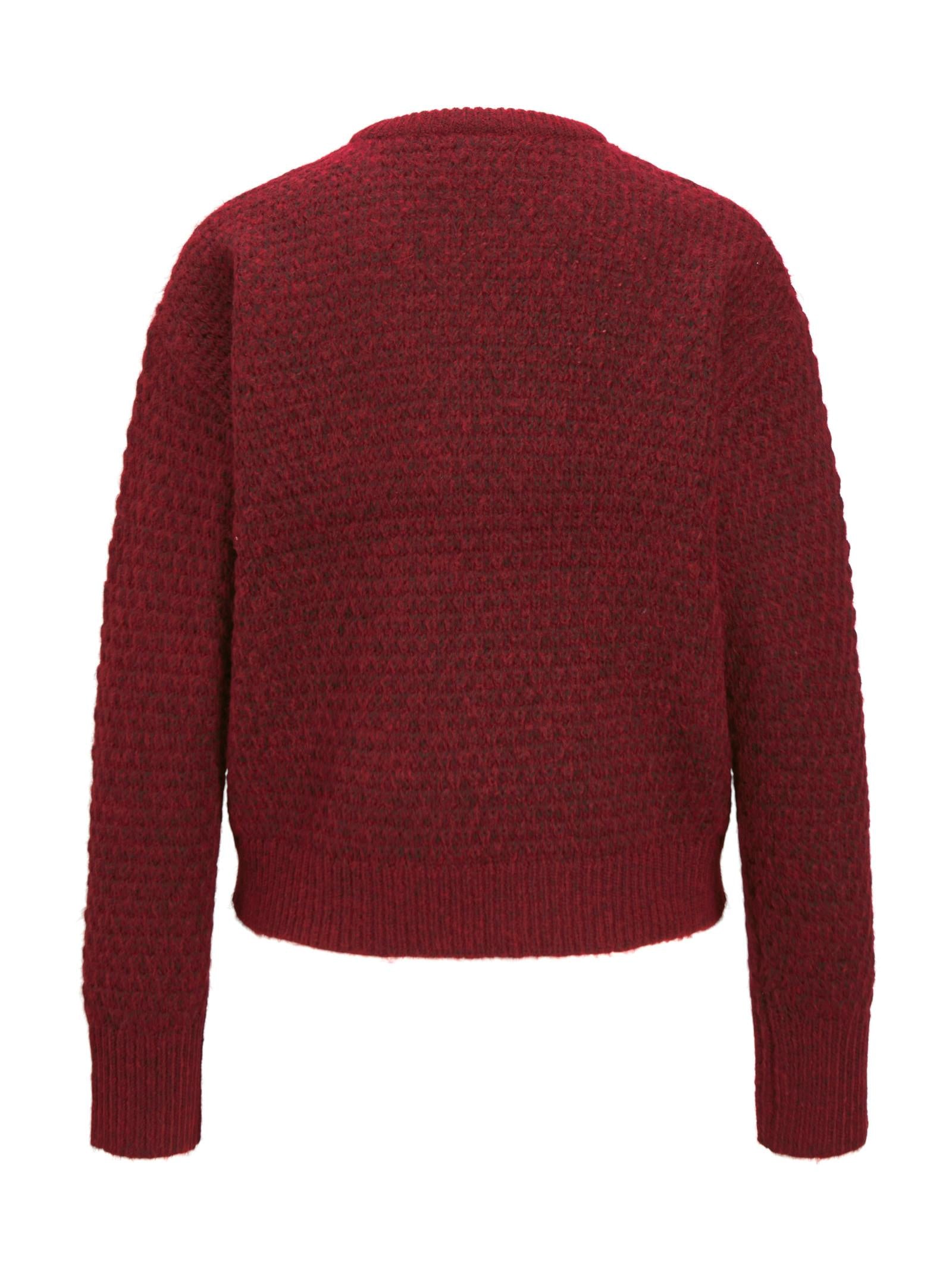 Maglia JJXX Milly Bordeaux girocollo 12261123 /Cabernet JJXX 