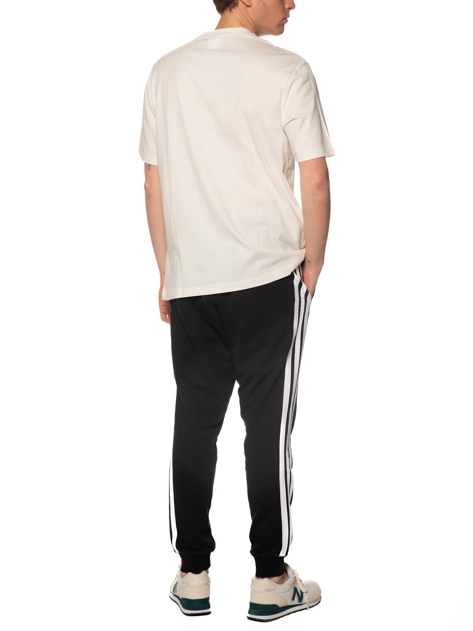 T-shirt Adidas Bianco logo piccolo KC0904 BIANCO ADIDAS 