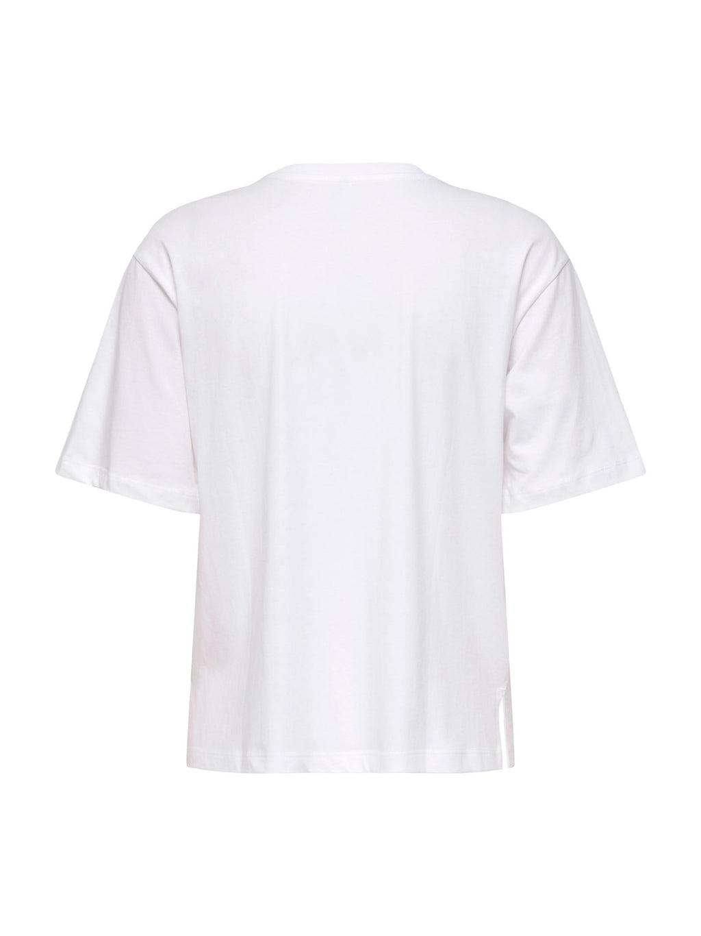 T-shirt Only Bianco Susan stampa 15372179 /Pulse Bright White ONLY 