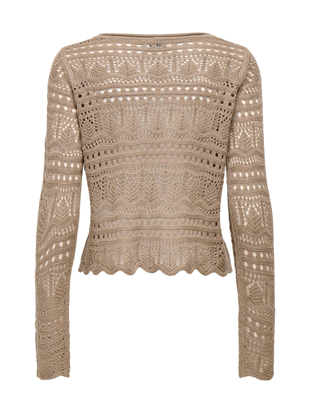 Maglia JDY Beige Sun scollo a barca 15287384 /Greige JDY 