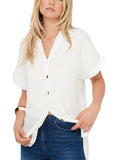 Camicia Only Bianco Yasmin a manica corta 15348758 /Snow White ONLY 