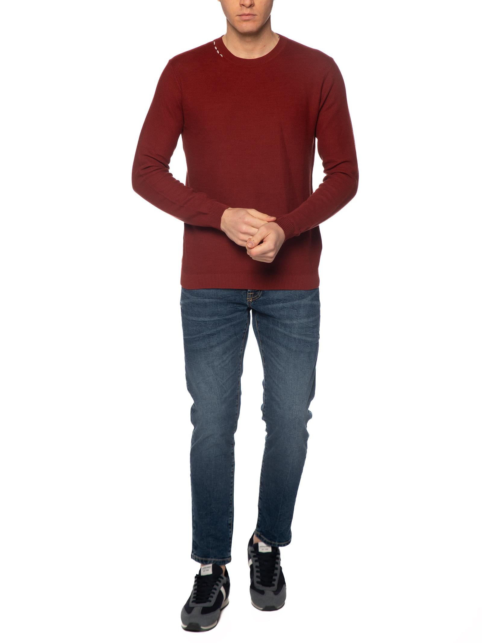 Maglia Seinse Terracotta lavorata ME3225 TERRACOTTA SEINSE 