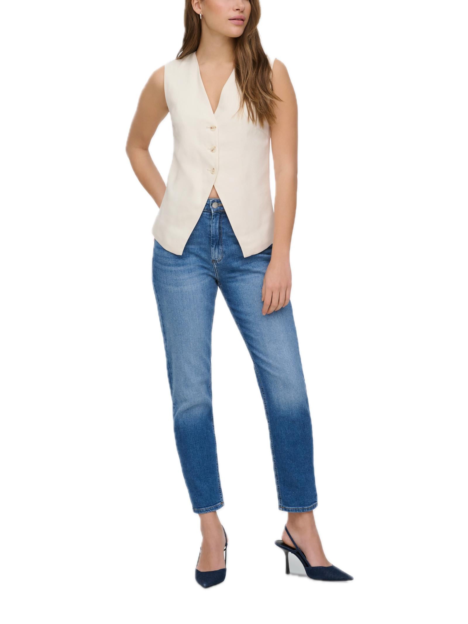 Gilet Only Panna Tila 15367399 /Cloud Dancer ONLY 