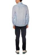 Camicia Seinse Celeste lino fiammato CE1091 CELESTE SEINSE 