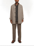 Cappotto Jack & Jones Melton Beige lungo 12258672 /Greige JACK & JONES 