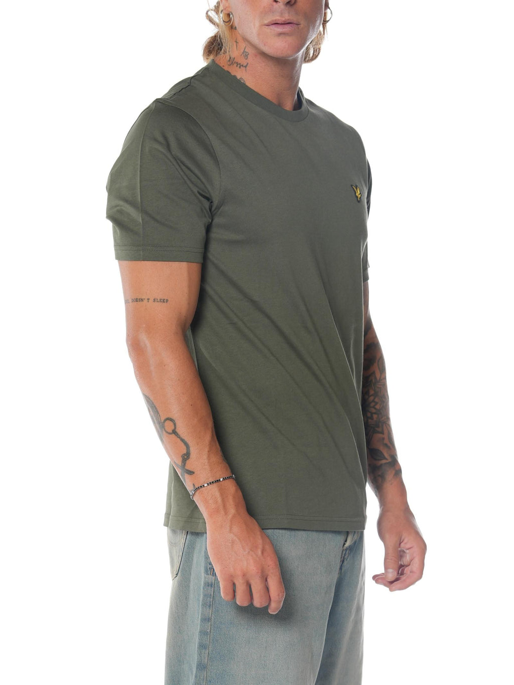 T-shirt Lyle & Scott Verde militare Logo TS400VOG DEEP DEPTHS LYLE & SCOTT 
