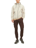 Giubbotto Jack & Jones Softshell Beige con cappuccio 12236300 /MONBEAN JACK & JONES 