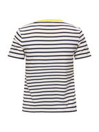 T-shirt Only Eart Bianco a righe 15318959 /Lemon Cloud Dancer ONLY 