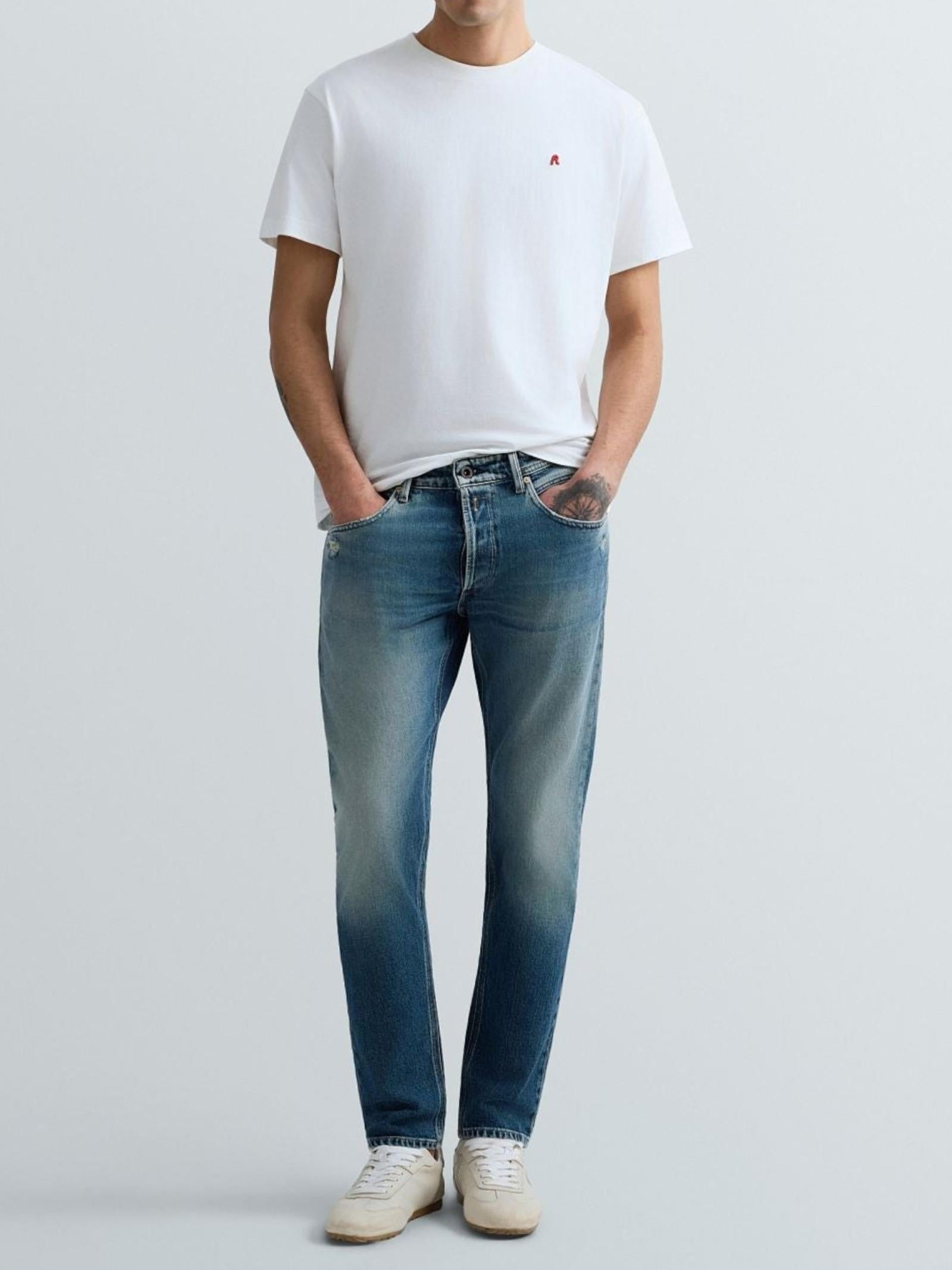 Jeans Replay Willbi Regular Slim fit Medium Blue Denim M1008Q 795122009 REPLAY 