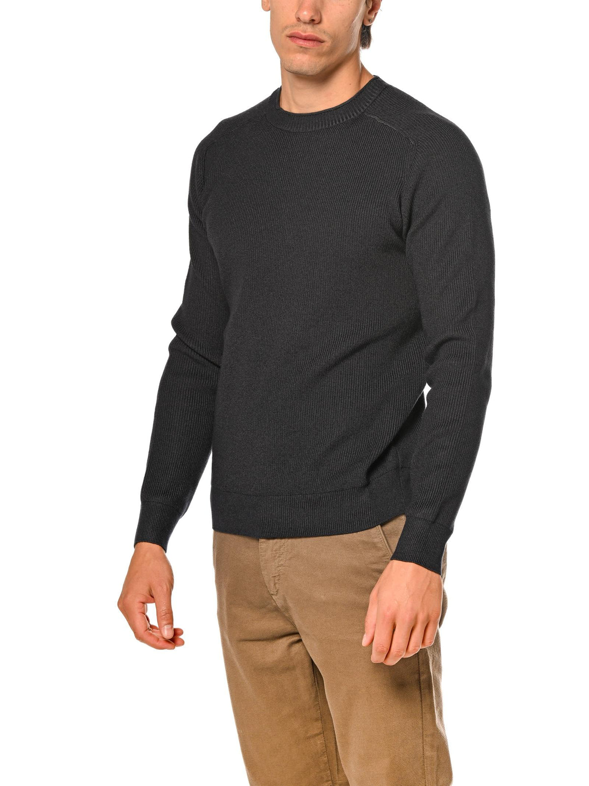 Maglia Seinse Blu costa melange MI3071 BLU SEINSE 