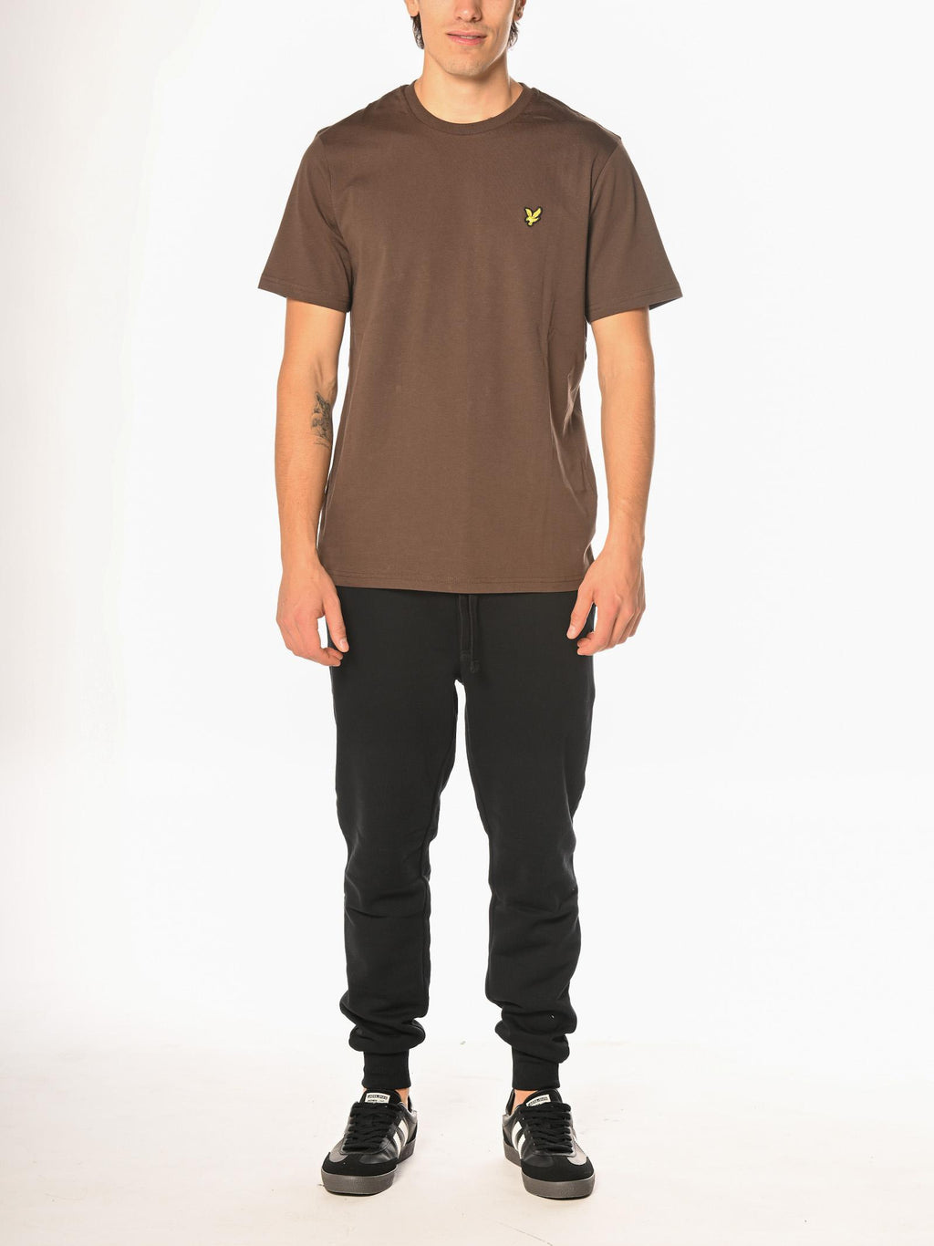 T-shirt Lyle & Scott Marrone Logo TS400VOG DEEP SEPIA LYLE & SCOTT 