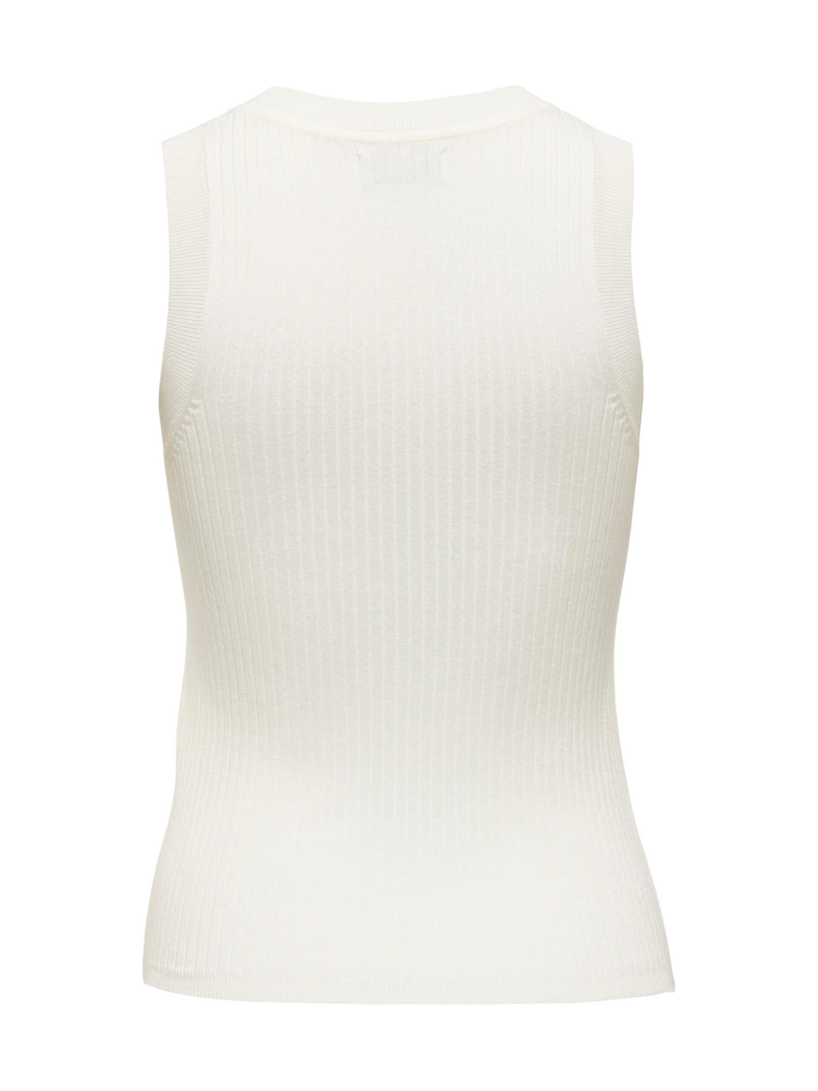 Top JDY Bianco smanicato 15287501 /Cloud Dancer JDY 