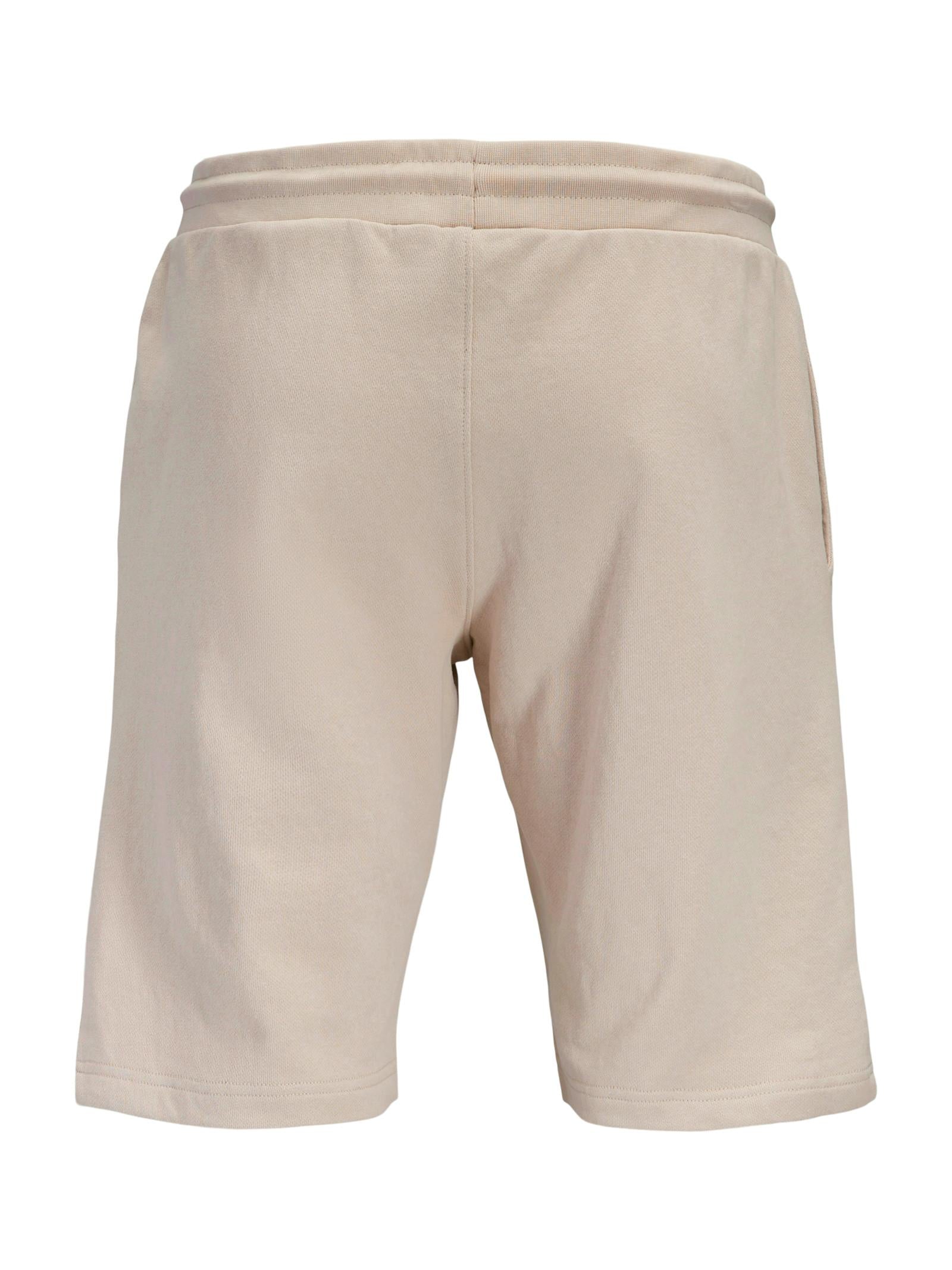 Bermuda Jack & Jones Beige Petrolio in felpa 12288638 /Moonbeam JACK & JONES 
