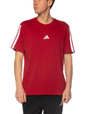 T-shirt Adidas Bordeaux logo piccolo banda KR2699 BORDEAUX ADIDAS 