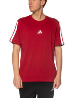 T-shirt Adidas Bordeaux logo piccolo banda KR2699 BORDEAUX ADIDAS 