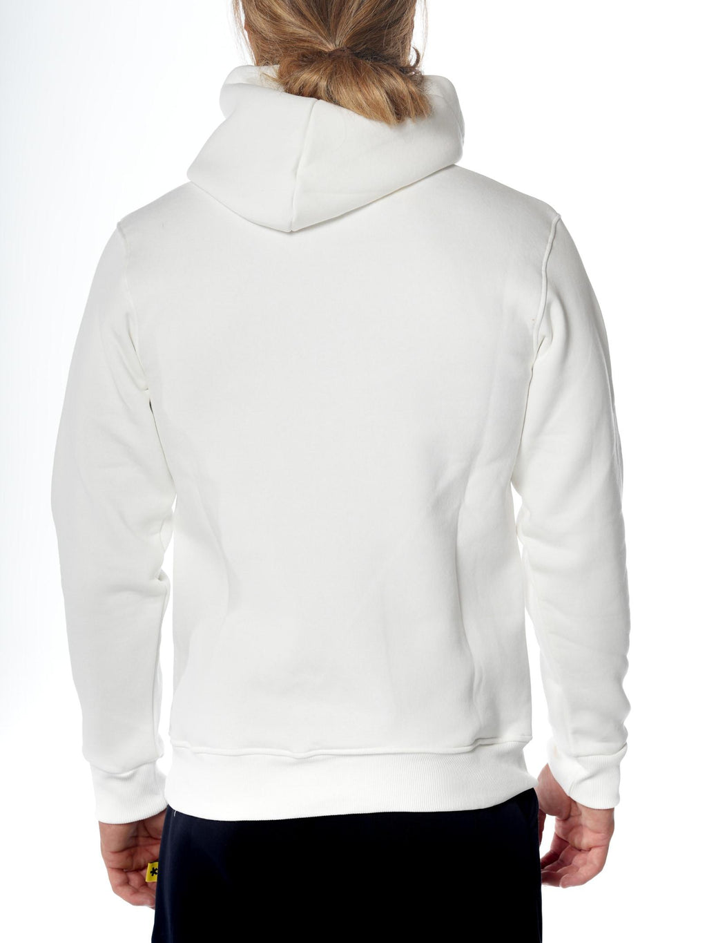 Felpa Superculture Bianco St Moritz cappuccio A1399 BIANCO SUPERCULTURE 