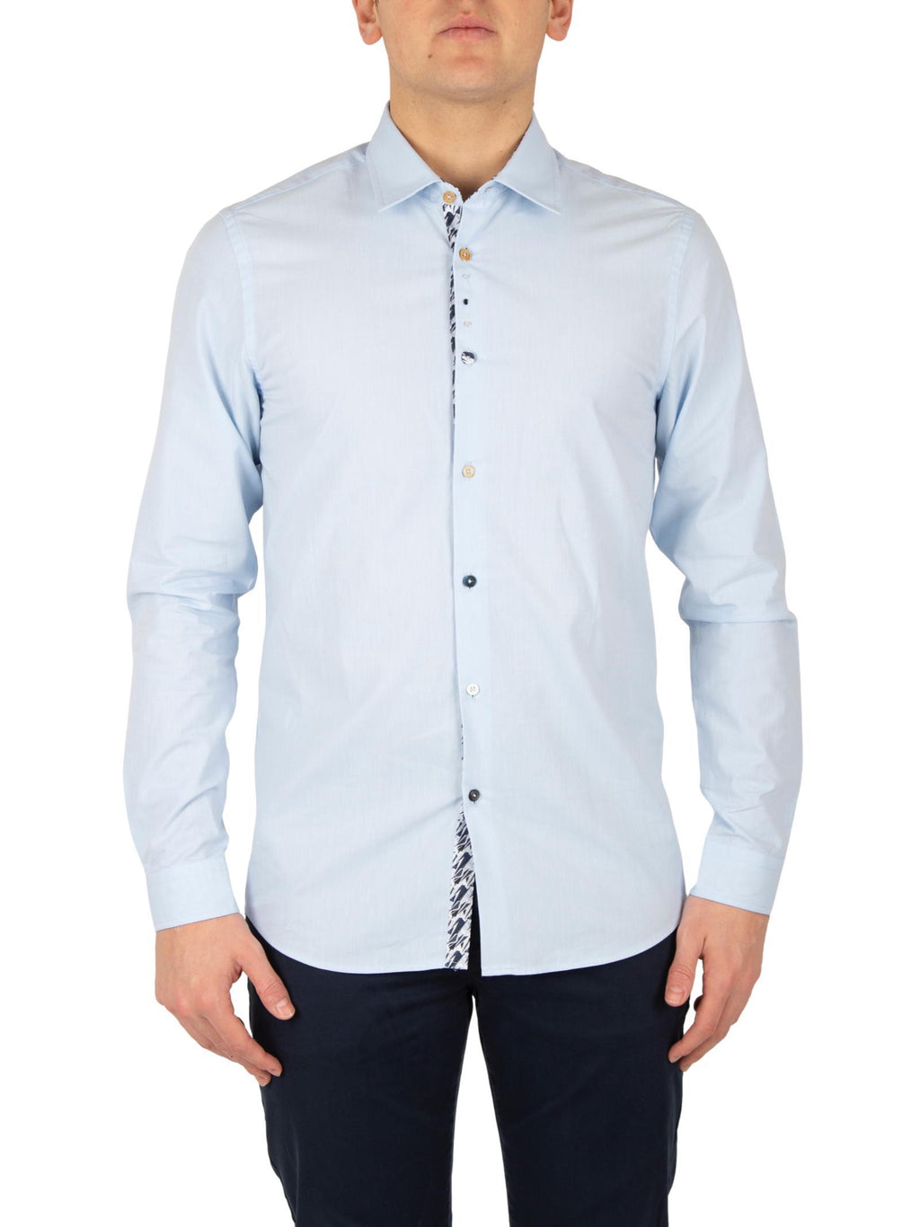 Camicia Seinse Microfantasia Celeste CE1032 CELESTE SEINSE 