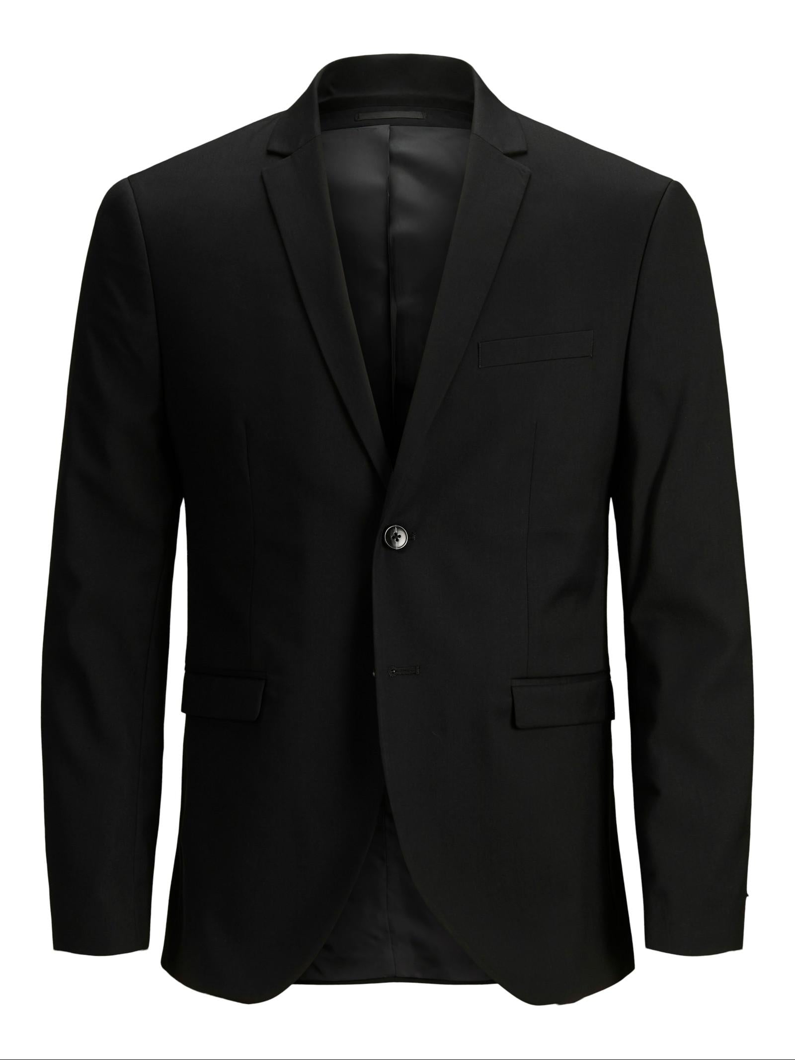 Giacca Jack & Jones Franco Nero monopetto 12199891 /BLACK JACK & JONES 
