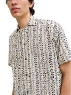 Camicia Jack & Jones Lyon Beige fantasia 12291968 /Moonstruck JACK & JONES 