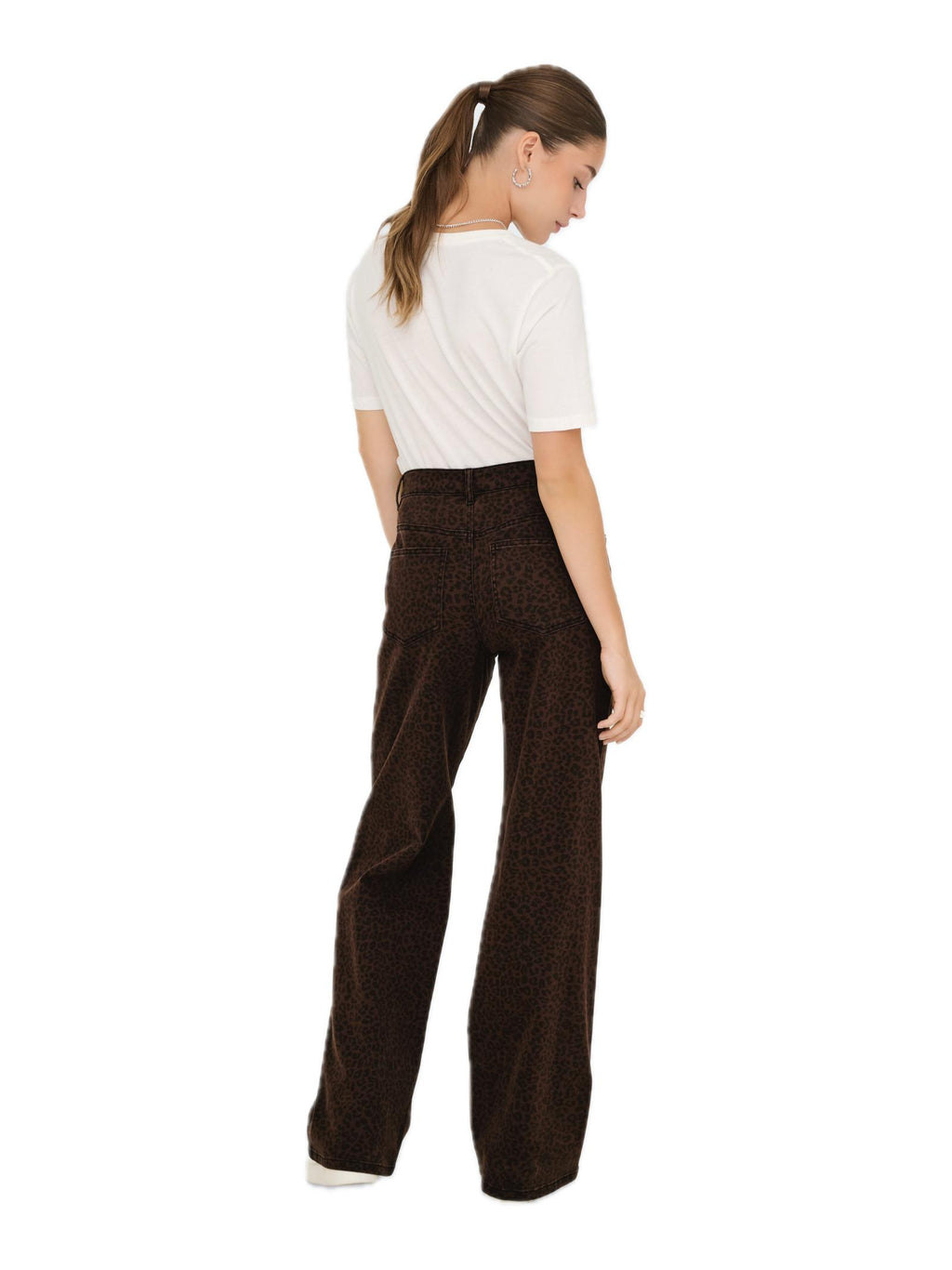 Jeans Only Madison Marrone fantasia animalier 15355777 /Chicory Coffee ONLY 