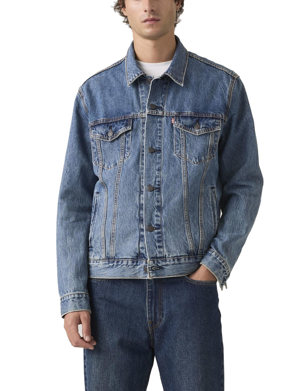 Giubbotto LEVI'S® Trucker Medium Blue Denim 7233407 73 LEVI'S® 