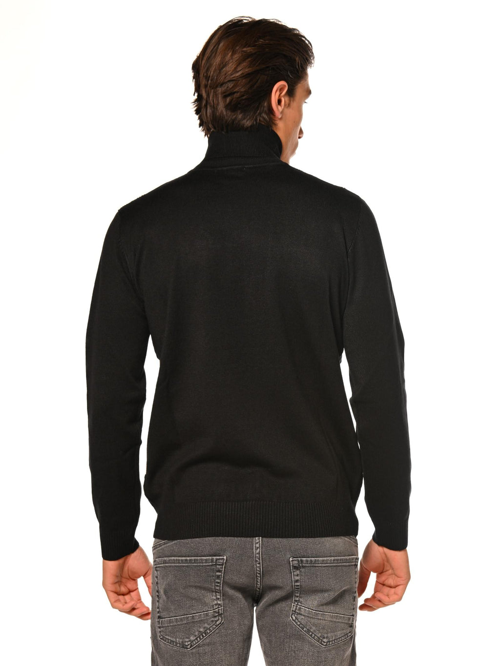 Maglia Seinse Nero dolcevita lavorata MI3078 NERO SEINSE 