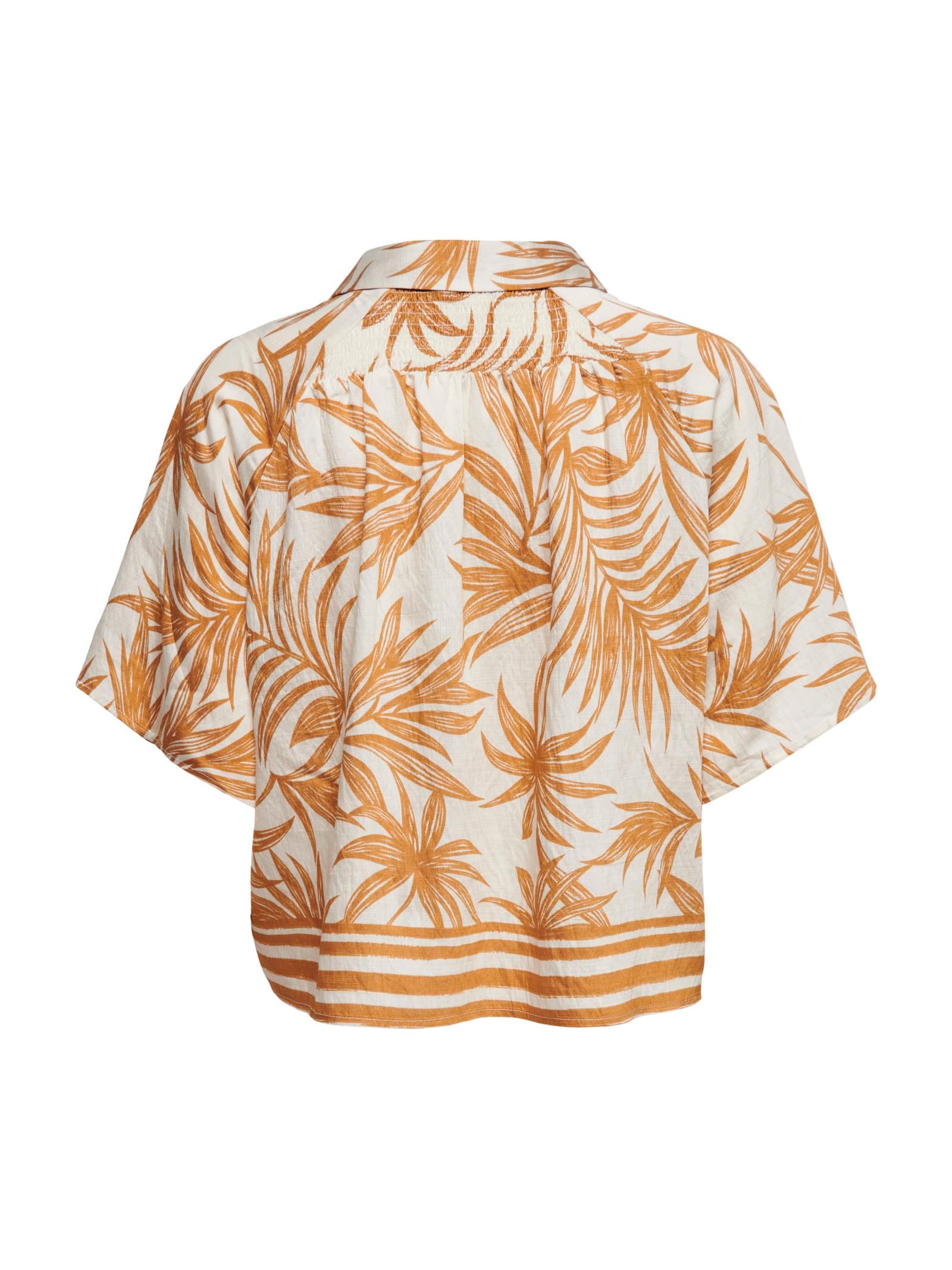 Camicia Only Panna ocra Izzy fantasia 15373618 /Wood Cloud Dancer ONLY 
