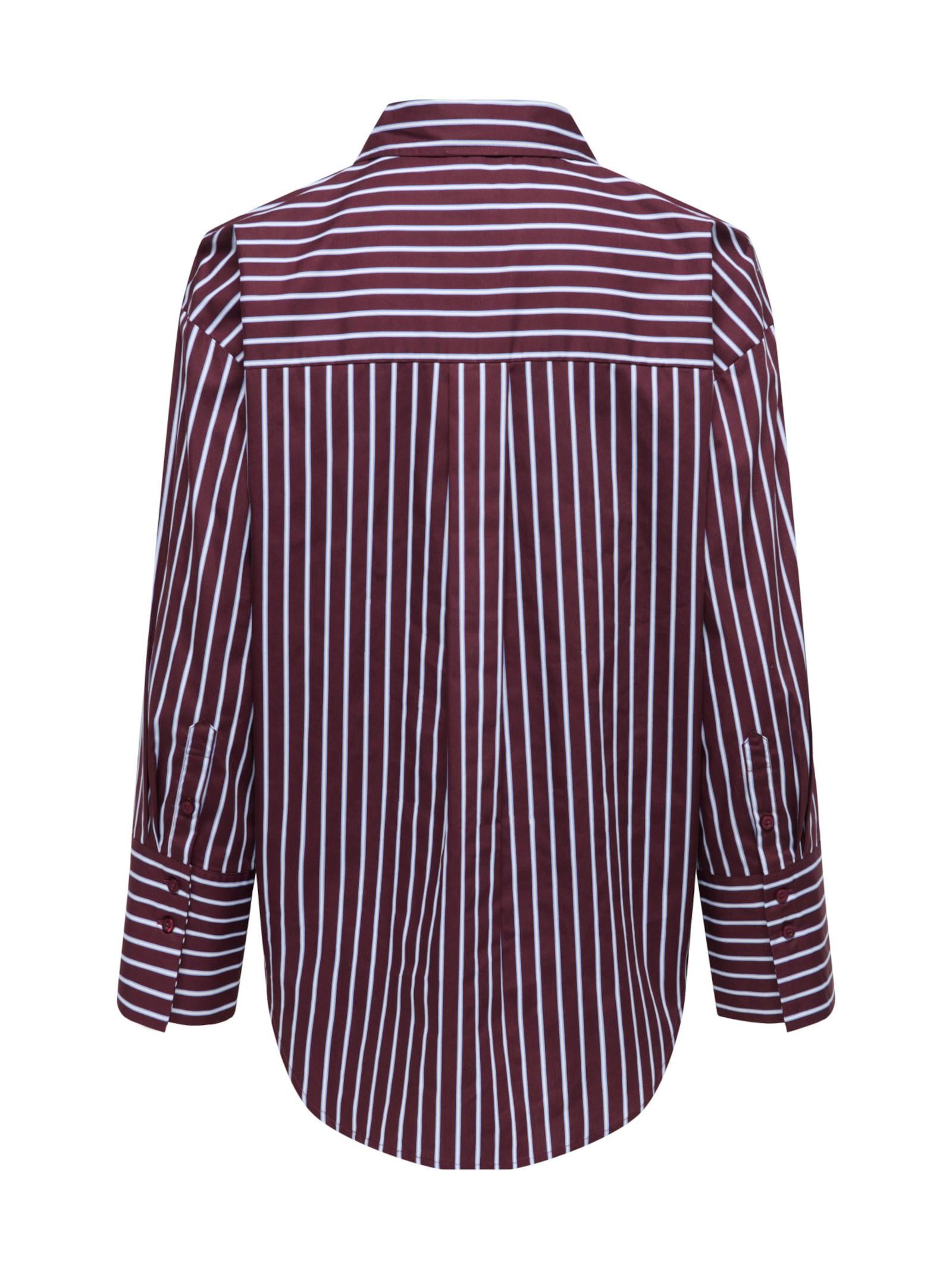 Camicia Jdy Serena Bordeaux a righe 15380444 /Port Royale JDY 