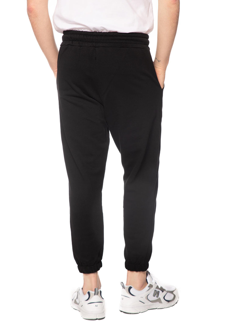 Pantalone DS2 Nero Basic in felpa SS26270 NERO DS2 