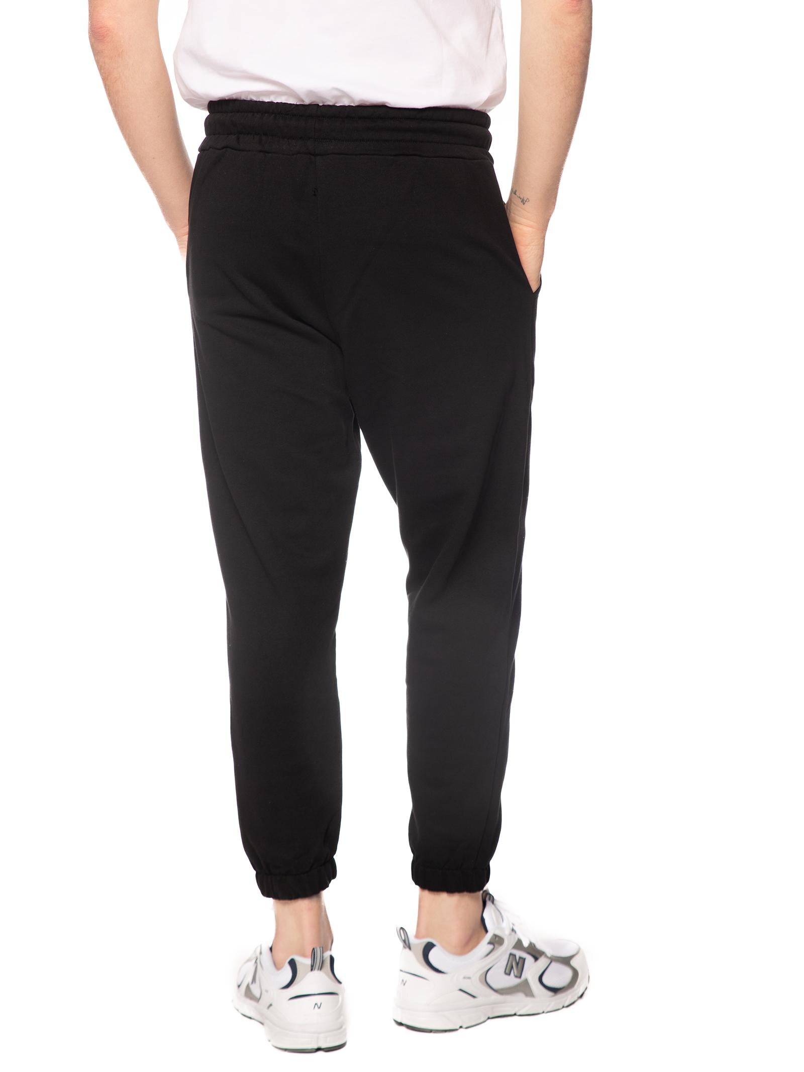 Pantalone DS2 Nero Basic in felpa SS26270 NERO DS2 