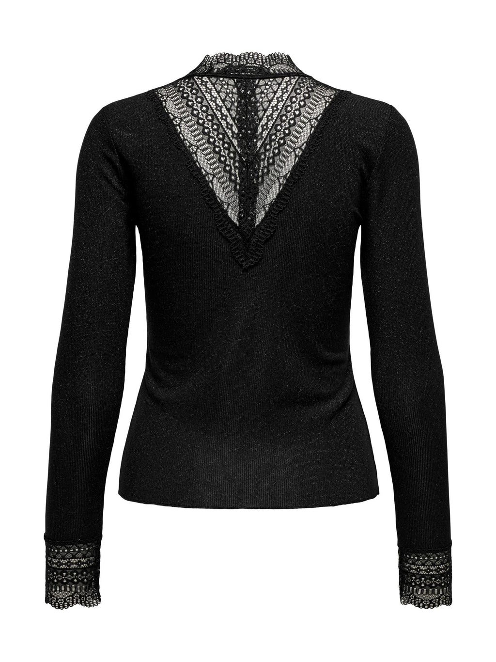 T-shirt Only Tilde Nero con pizzo 15344695 /Black ONLY 