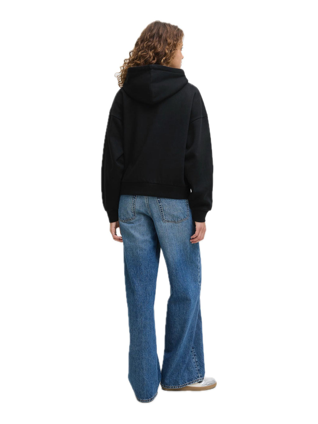 Felpa JJXX Studio Nero con cappuccio 12280152 /Black JJXX 