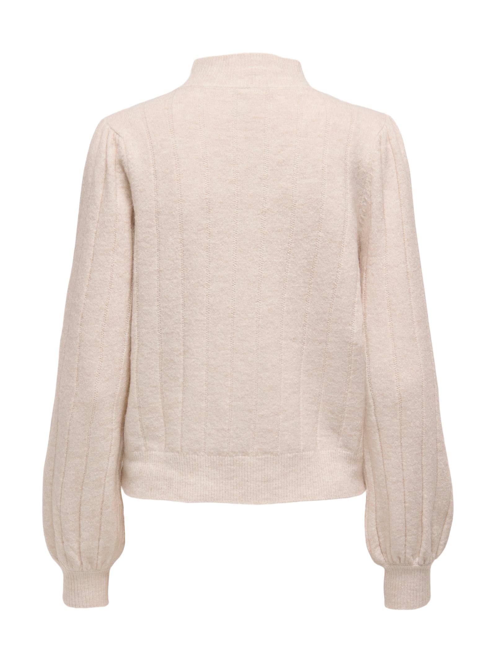 Maglia Only Firenze Panna collo alto 15343012 /Whitecap Gray ONLY 
