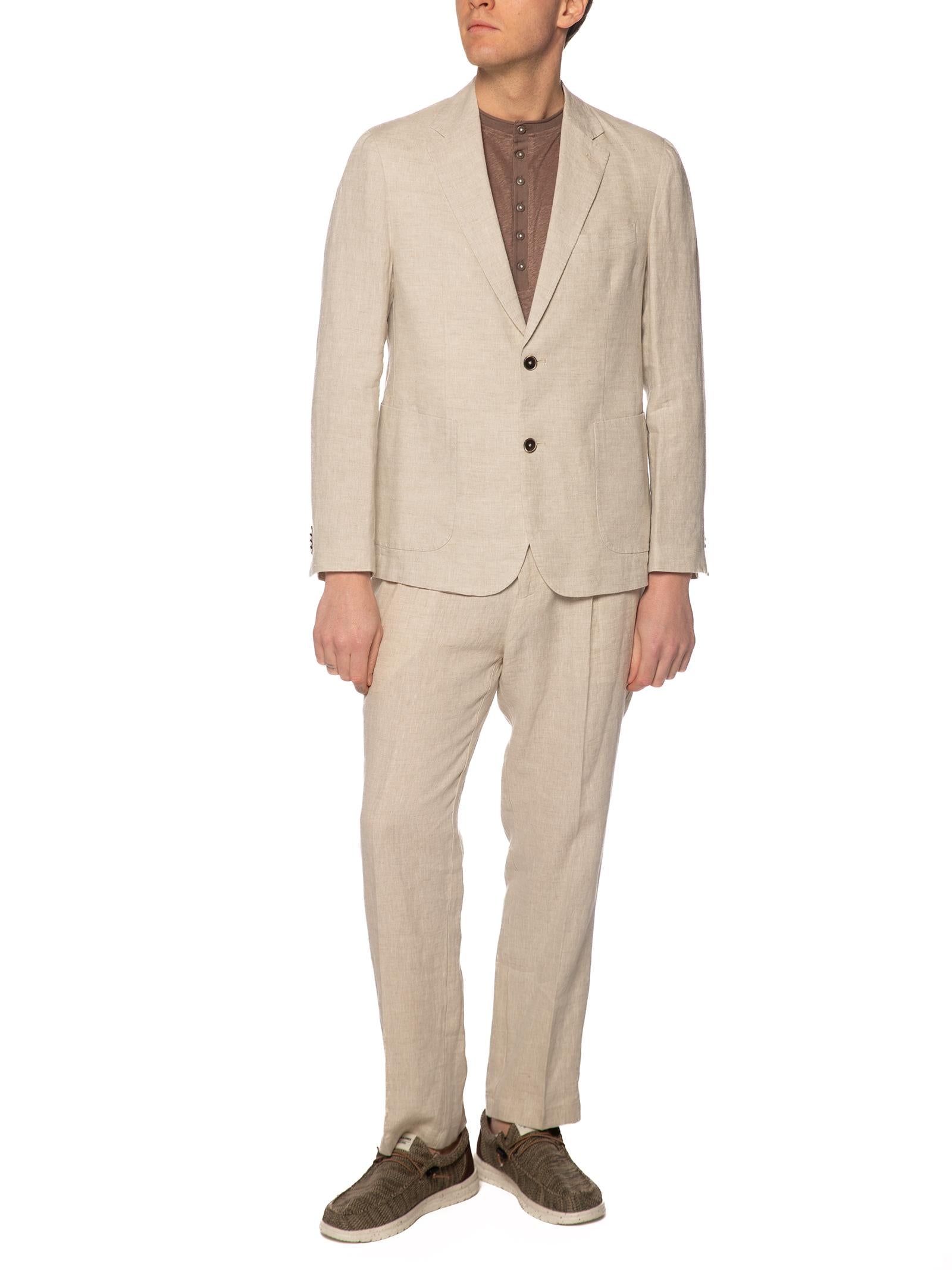 Giacca Seinse Beige in lino GAE1132 BEIGE SEINSE 