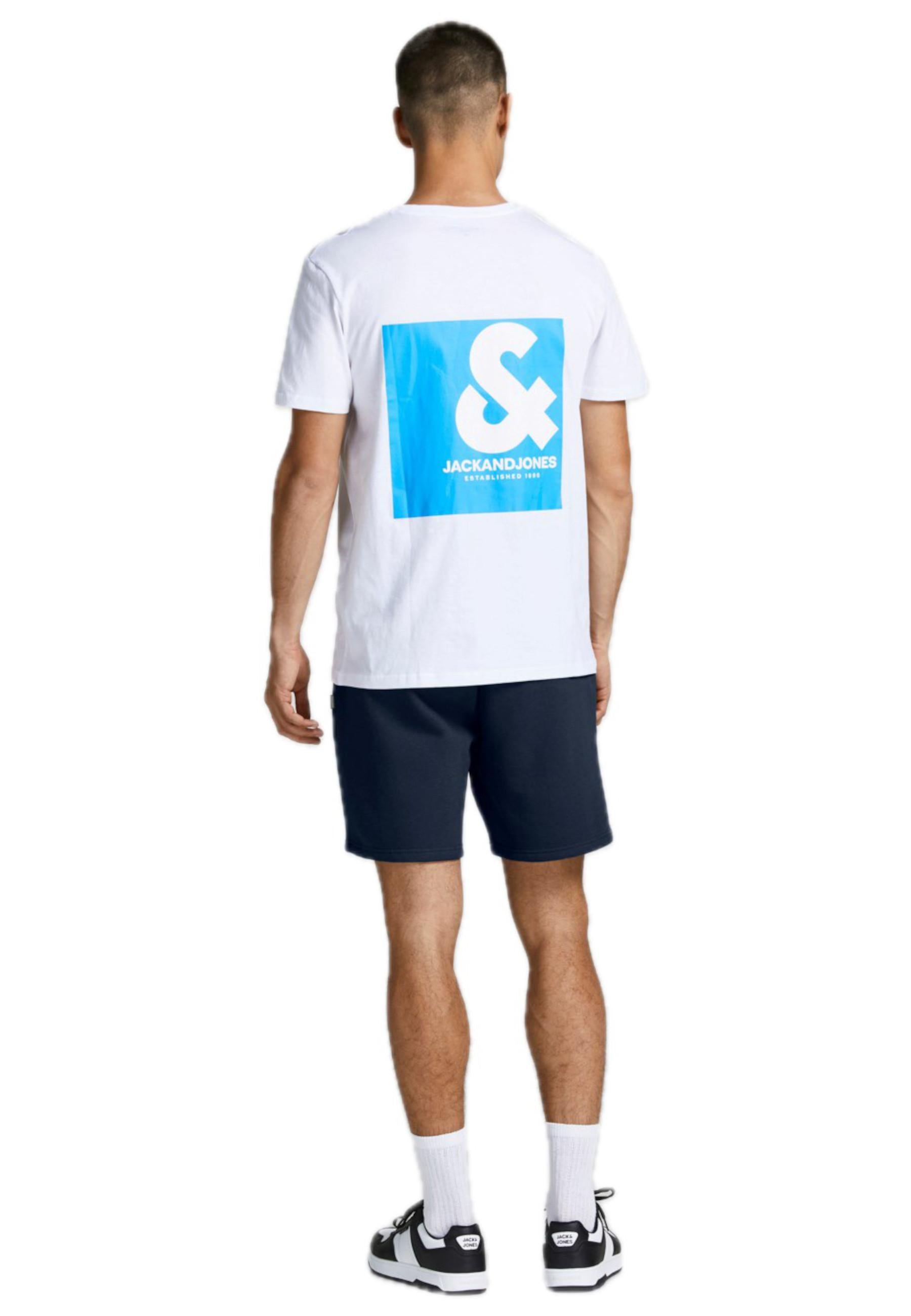 Bermuda Jack & Jones Blu in felpa