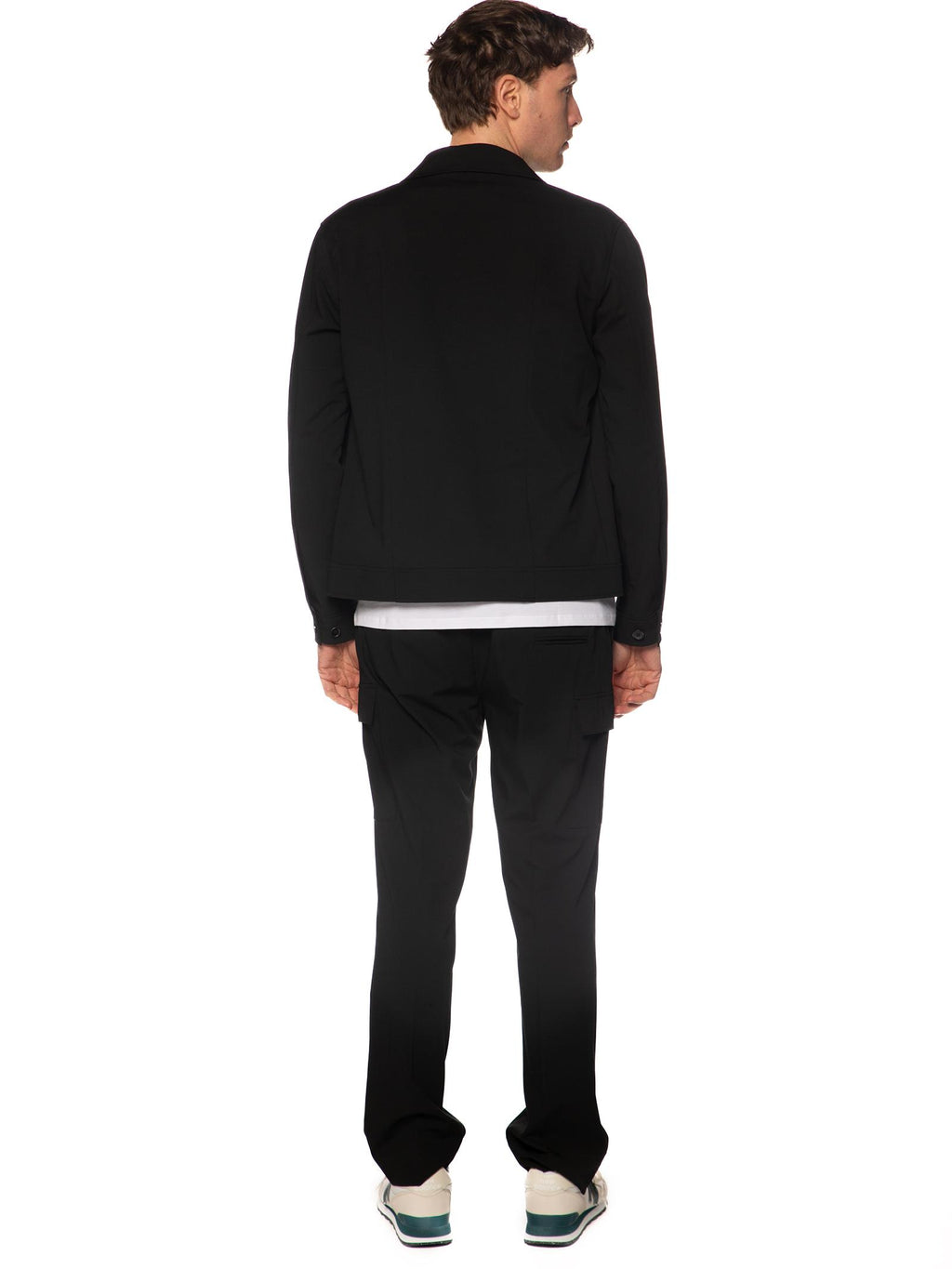 Overshirt Seinse Nero punto milano GBE1112 NERO SEINSE 