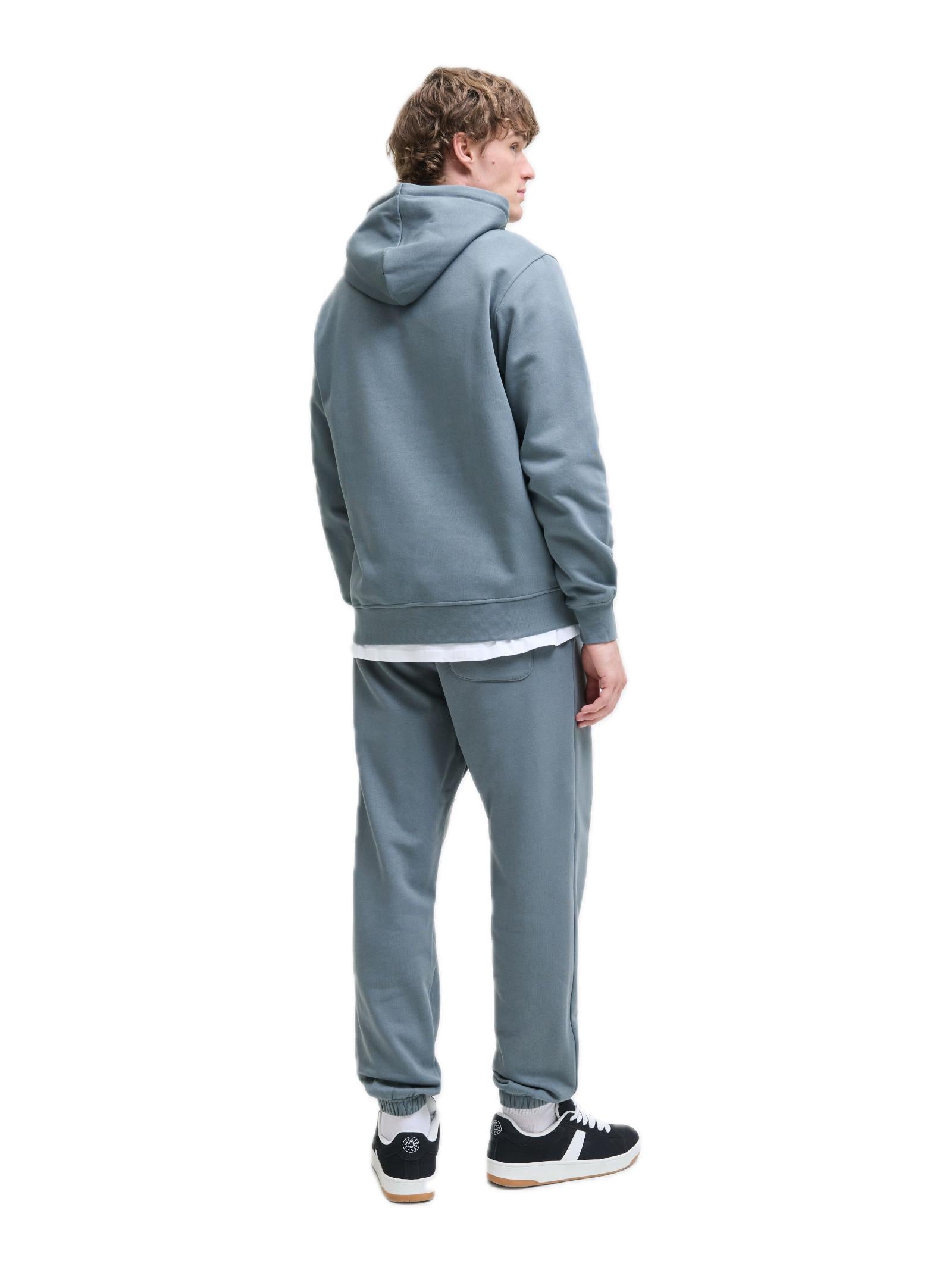 Felpa Jack & Jones Soho Petrolio con cappuccio 12278789 /Stormy Weather JACK & JONES 