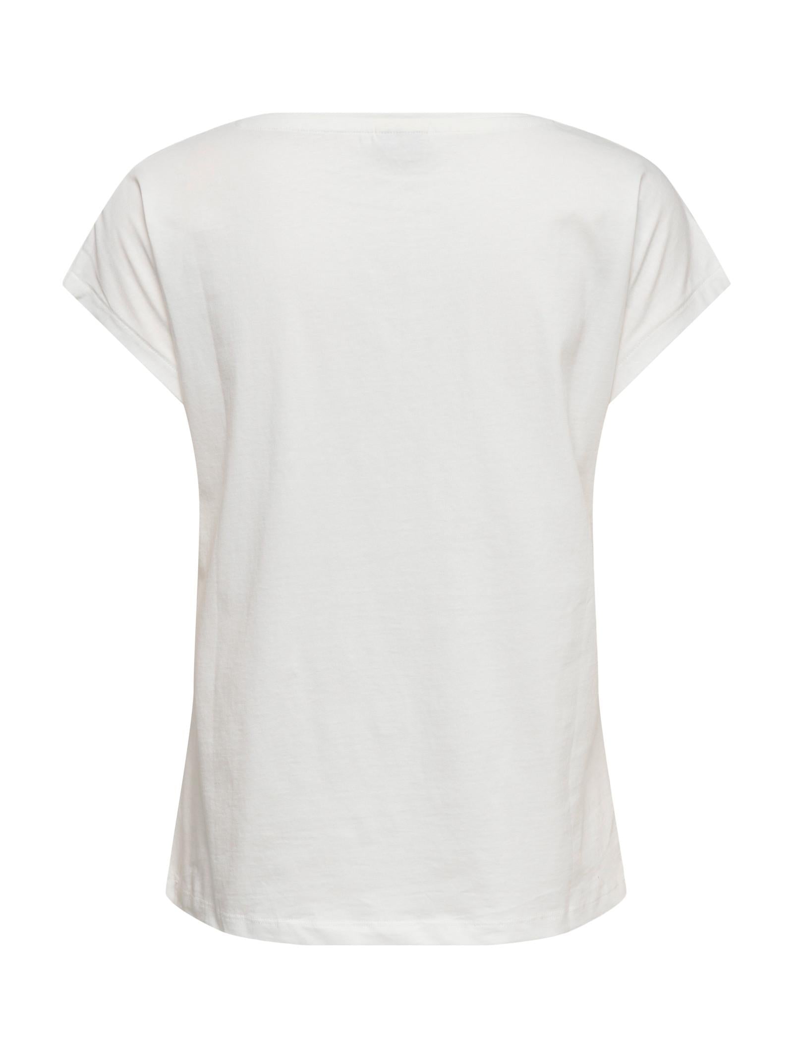 T-shirt JDY Bianco Tia con ricami 15369918 /Cloud Dancer JDY 