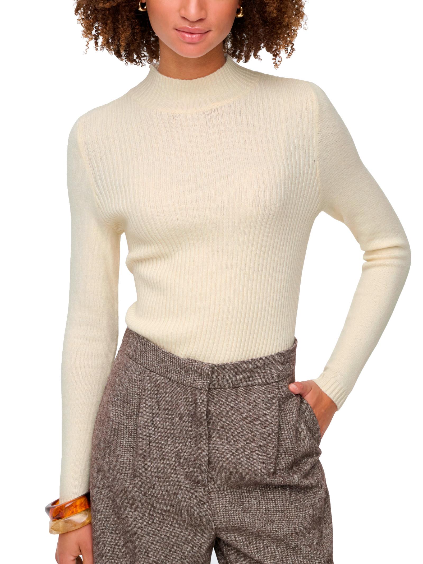 Maglia Only Kattie Panna collo alto 15353893 /Whitecap Gray ONLY 