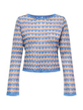 Maglia Only Agathe Azzurro 15363071 /Riviera ONLY 