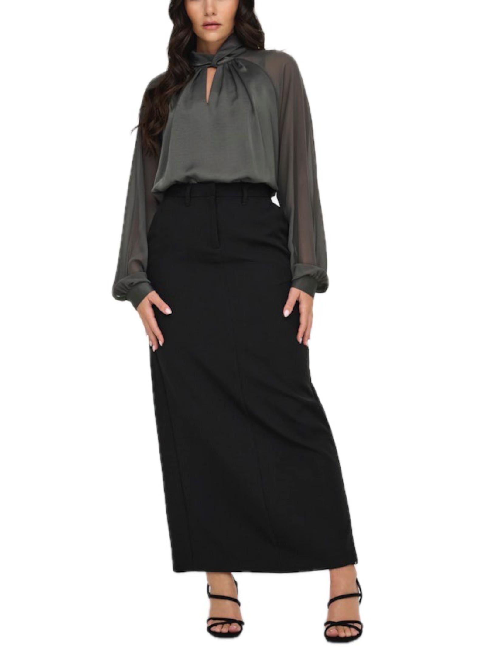 Blusa JDY Antracite manica lunga
