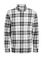 Camicia Jack & Jones Brook Nero fantasia a quadri 12282354 /Black JACK & JONES 