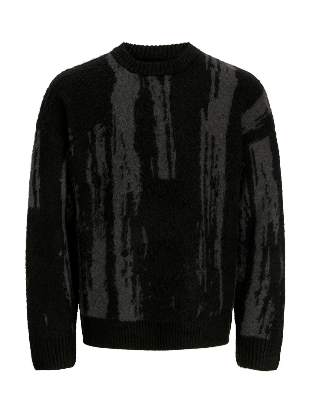 Maglia Jack & Jones Cover Nero fantasia 12283955 /Black JACK & JONES 