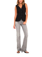 Gilet Only Nero River motivo a V 15354010 /Black JDY 