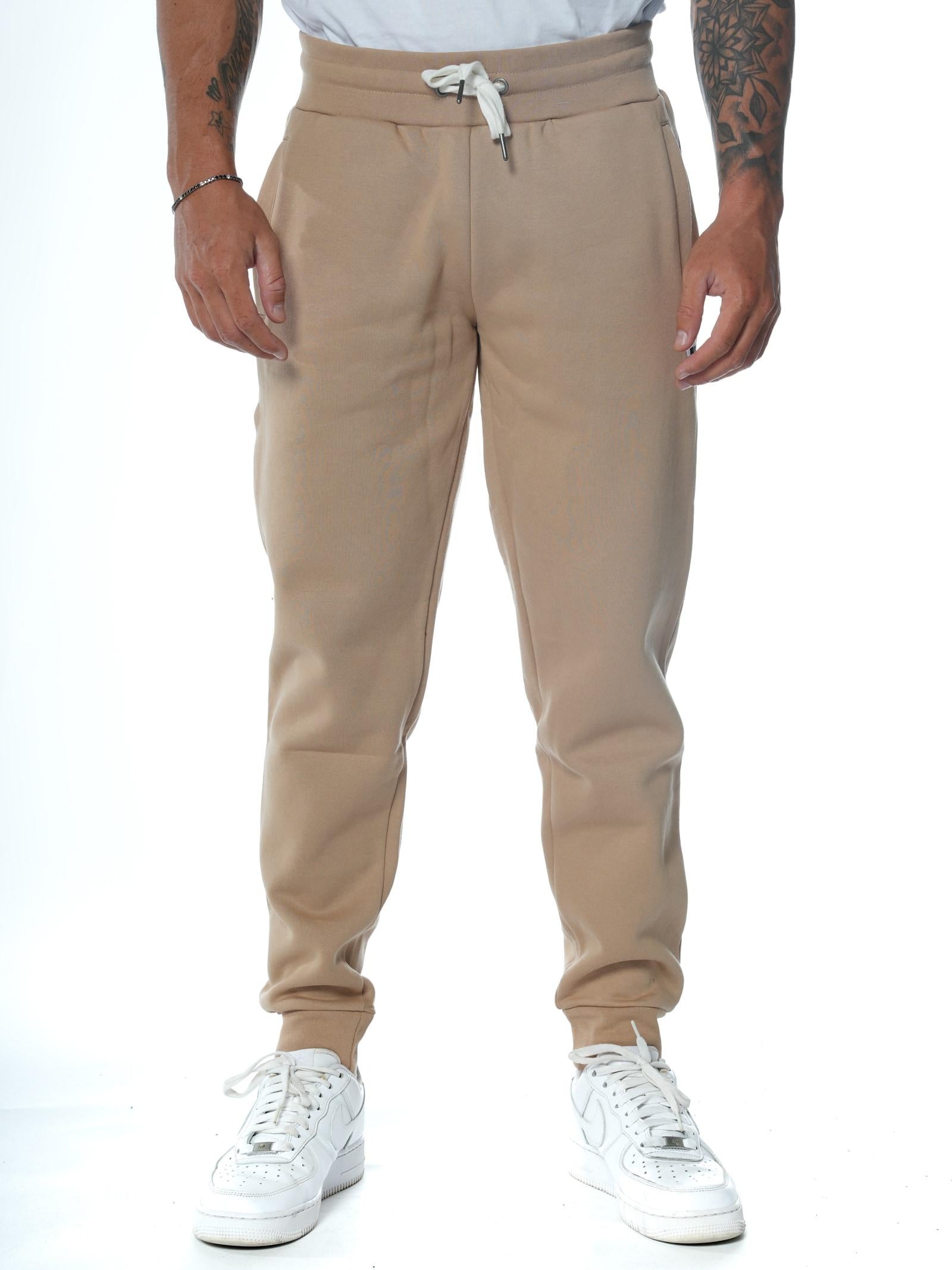 Pantalone Urban Ring Cammello basic in felpa UR9120070 CAMMELLO URBAN RING 