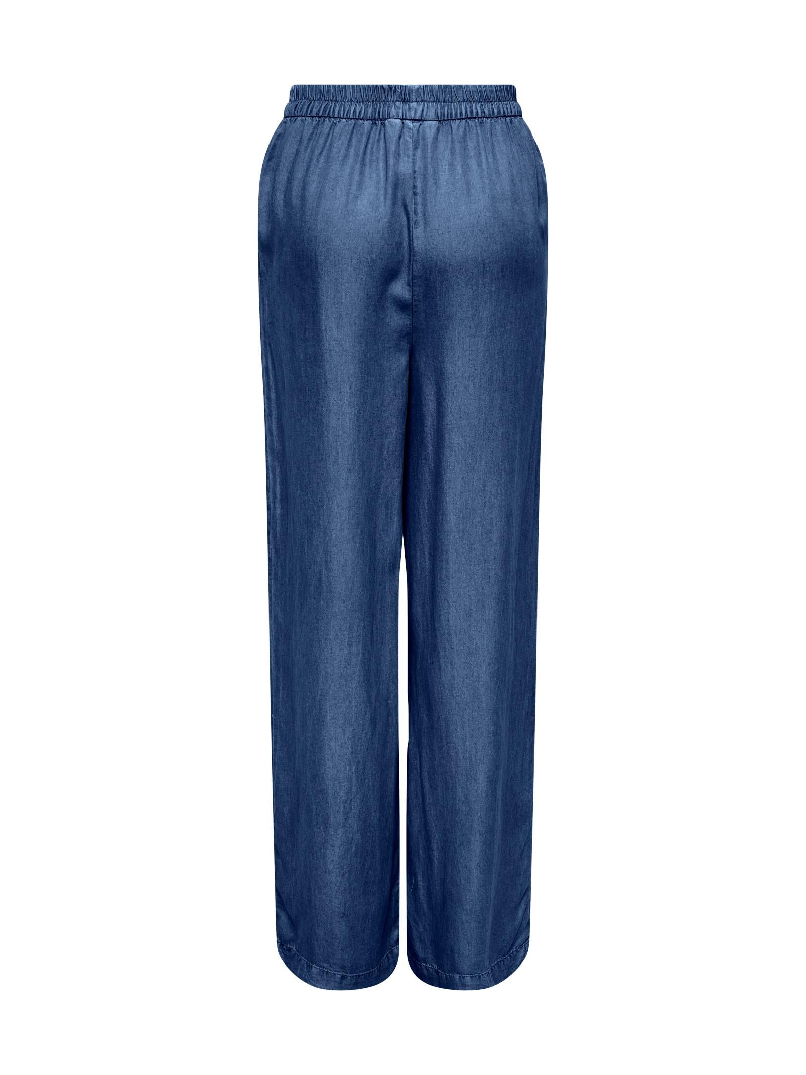 Pantalone Only Charis Dark Blue Denim con elastico 15337938 /Dark Blue Denim ONLY 