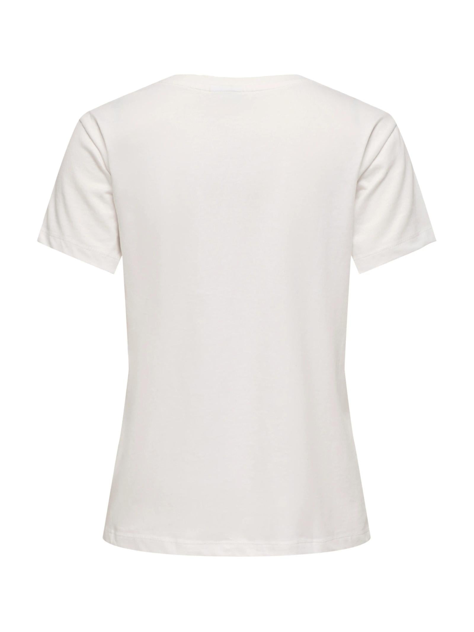T-shirt JDY Bianco Bena basic 15372292 /Cloud Dancer JDY 