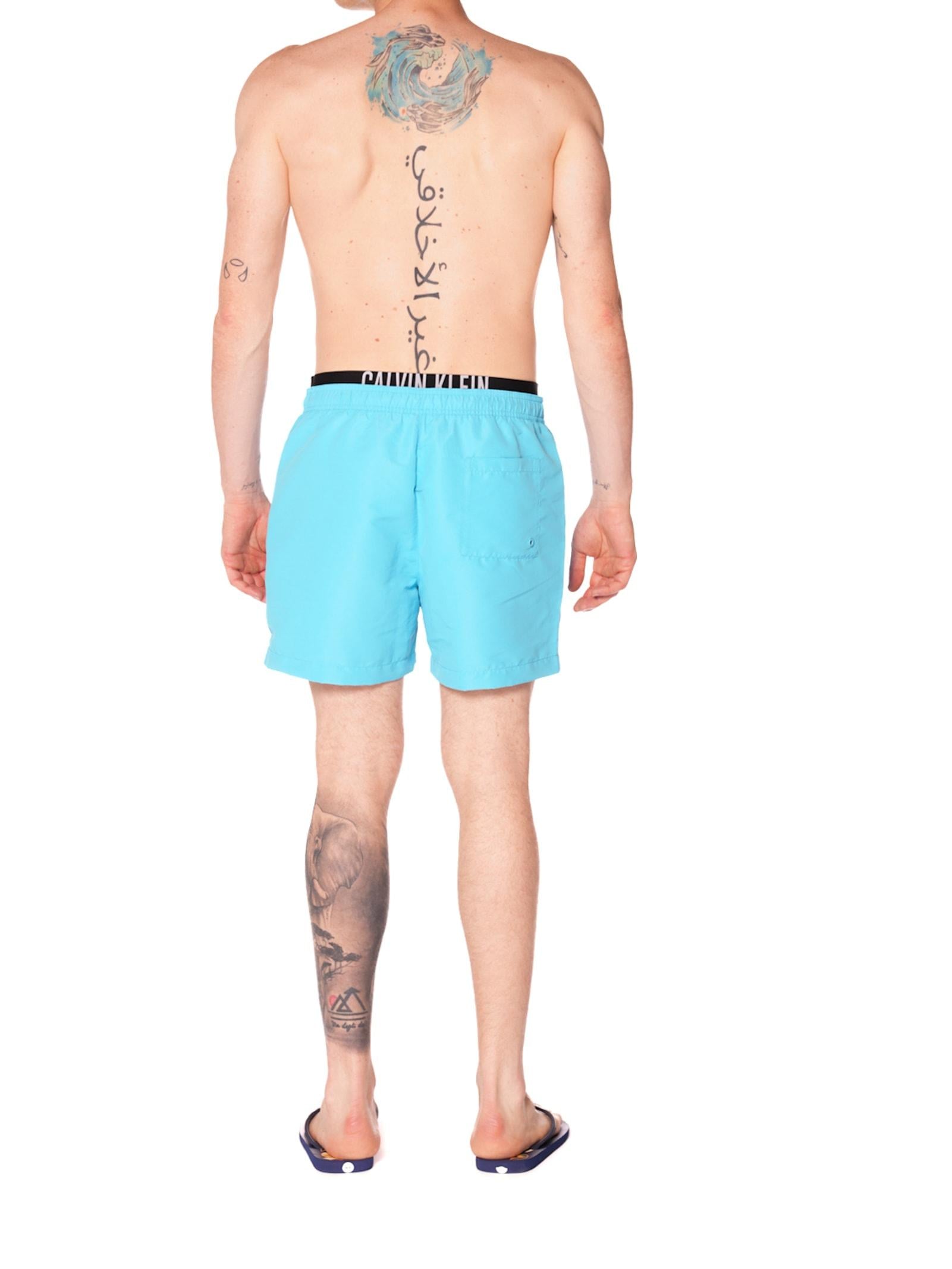 Costume Calvin Klein DuobleTurchese boxer KM01093 CVJ CALVIN KLEIN JEANS 