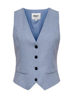 Gilet Only Linda Blu indigo formale 15336753 /Vintage Indigo ONLY 